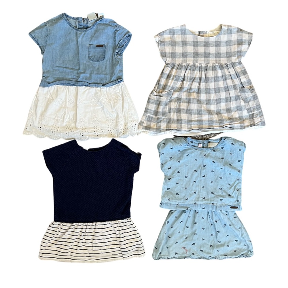 ZARA (4 items bundle) toddler dresses | size 18-24m